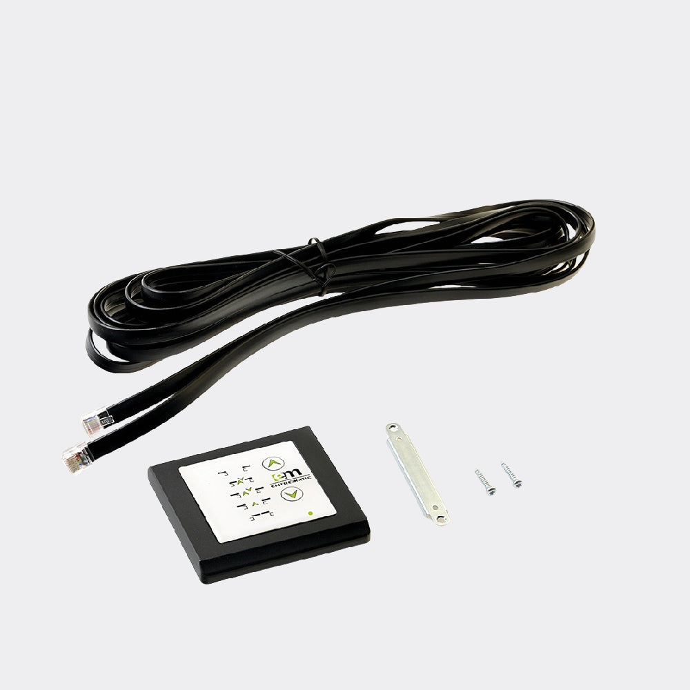 Mode Selector 80 x 80 mm flush mounted