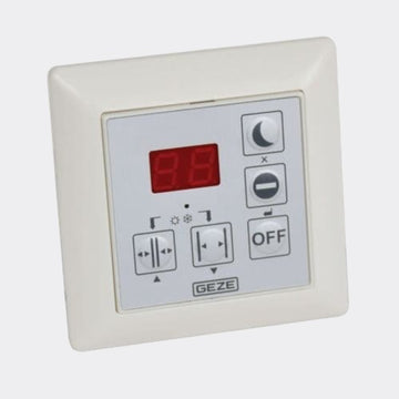 GEZE Display Programme Switch (DPS) With Off Button