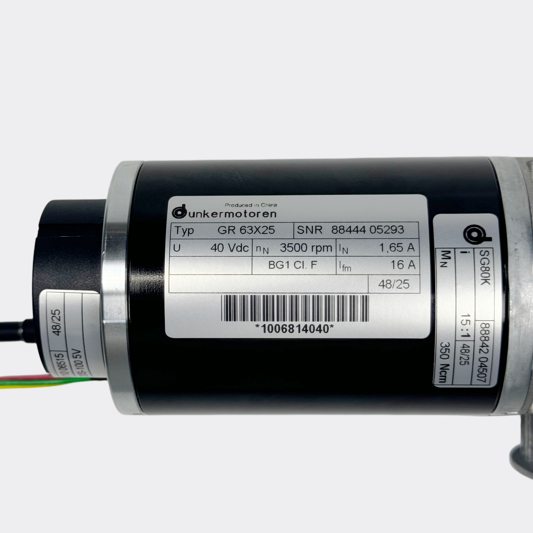 GR63x25 40v motor for Dorma