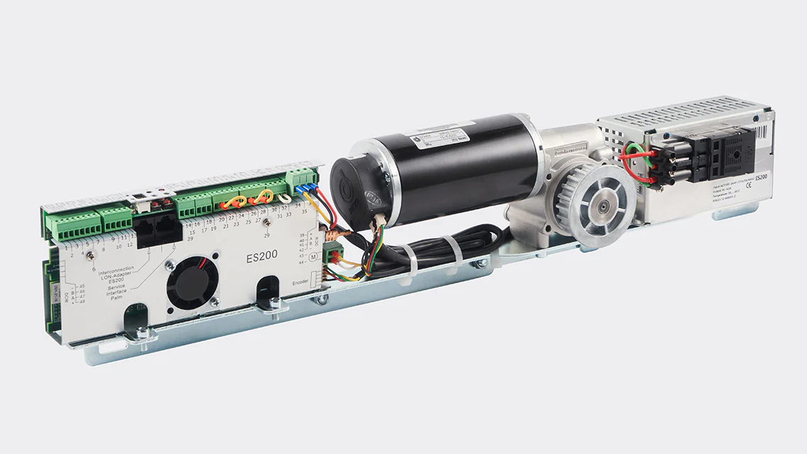 Dorma ES200 Mini Drive Unit side view