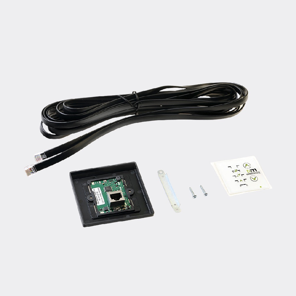 Mode Selector 80 x 80 mm flush mounted
