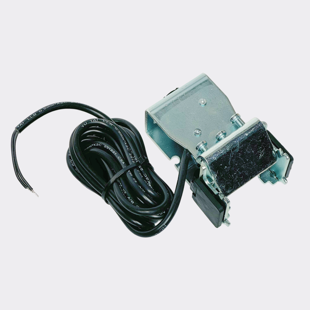 Assa Abloy SL500 complete lock assembly front view with cable