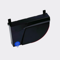 Angled view of the BEA LZR-FLATSCAN SW left laser safety sensor module for a swing door