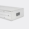 ED100 ED250 swing door operator main unit with program switch panel, dormakaba ED100 compatible