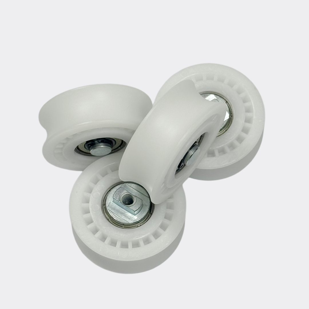 Pair of Dorma track wheels replacement rollers for ES200 Easy door operator