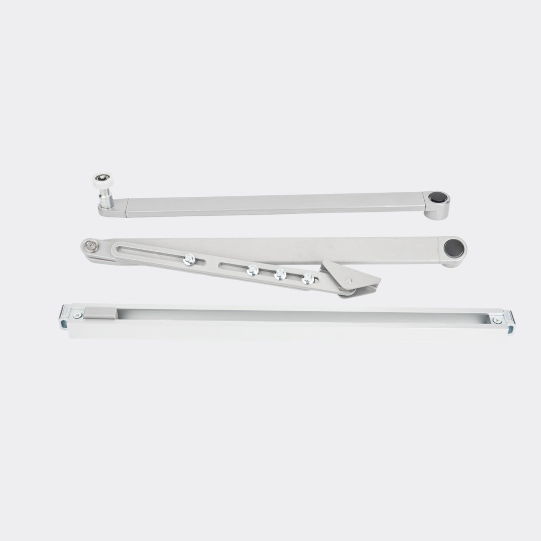 Push arm & pull arm set for dormakaba ED100 ED250 compatible swing door operator, OEM-compatible kit