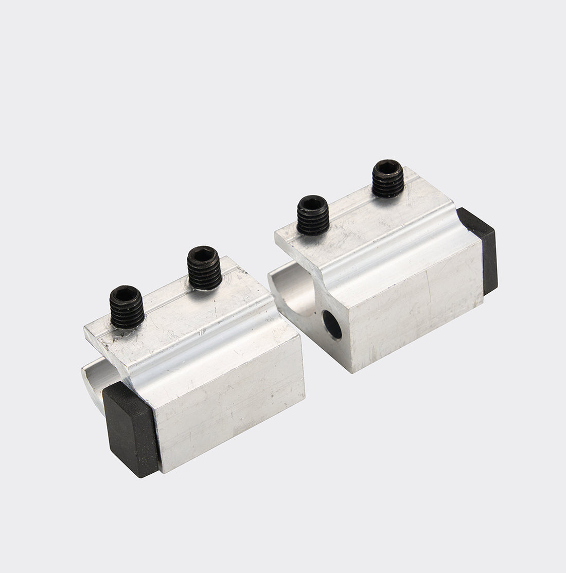 Metal buffer for sliding door ES200 end stop door buffer front view
