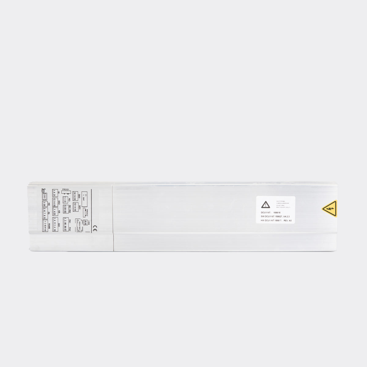 Geze DCU1 control unit article 109563 front view for Slimdrive automatic sliding doors