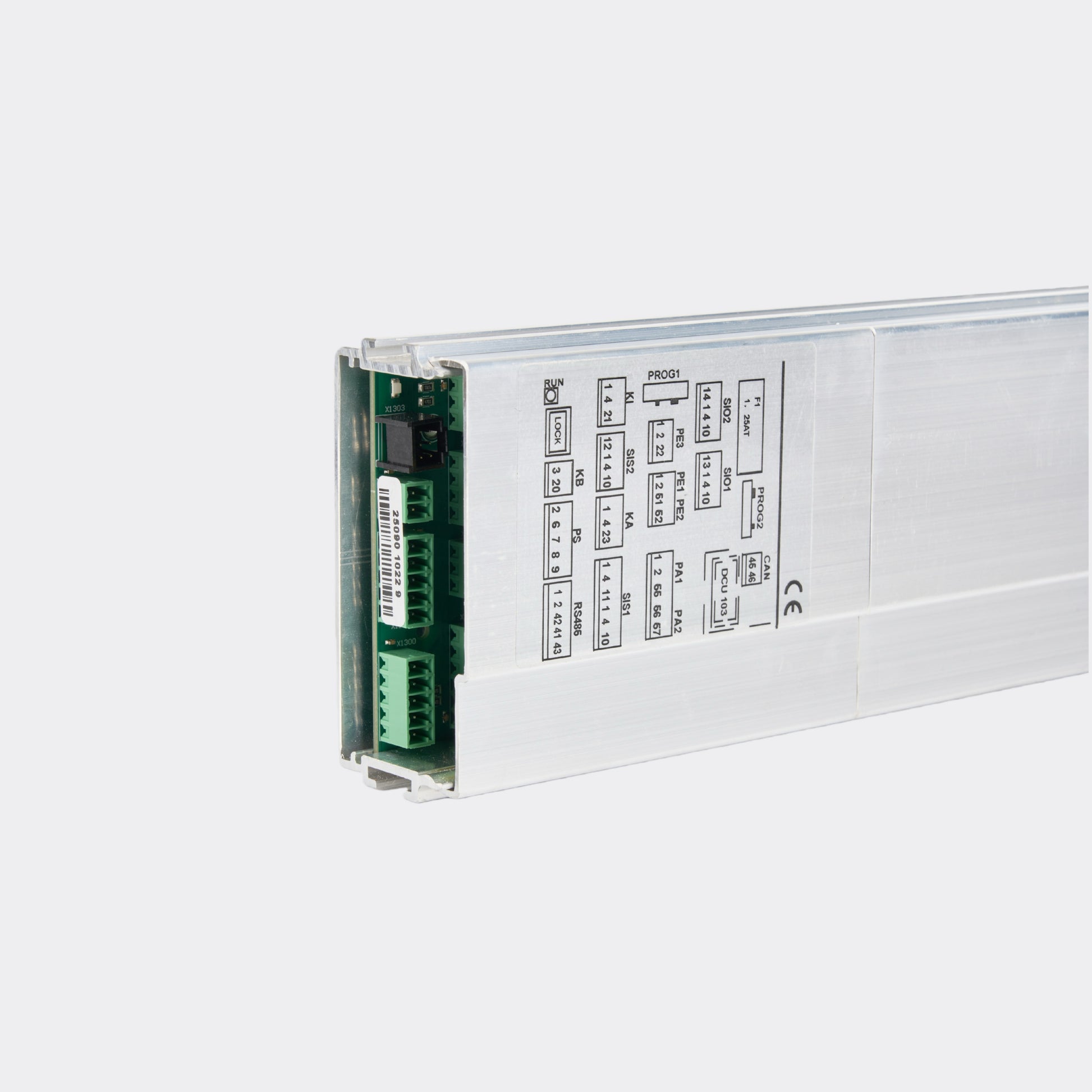 geze dcu110 part number label detail_