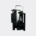 GEZE Slimdrive SL NT electric lock label showing Verriegelung V1284, Material No. 109951, 24V specification