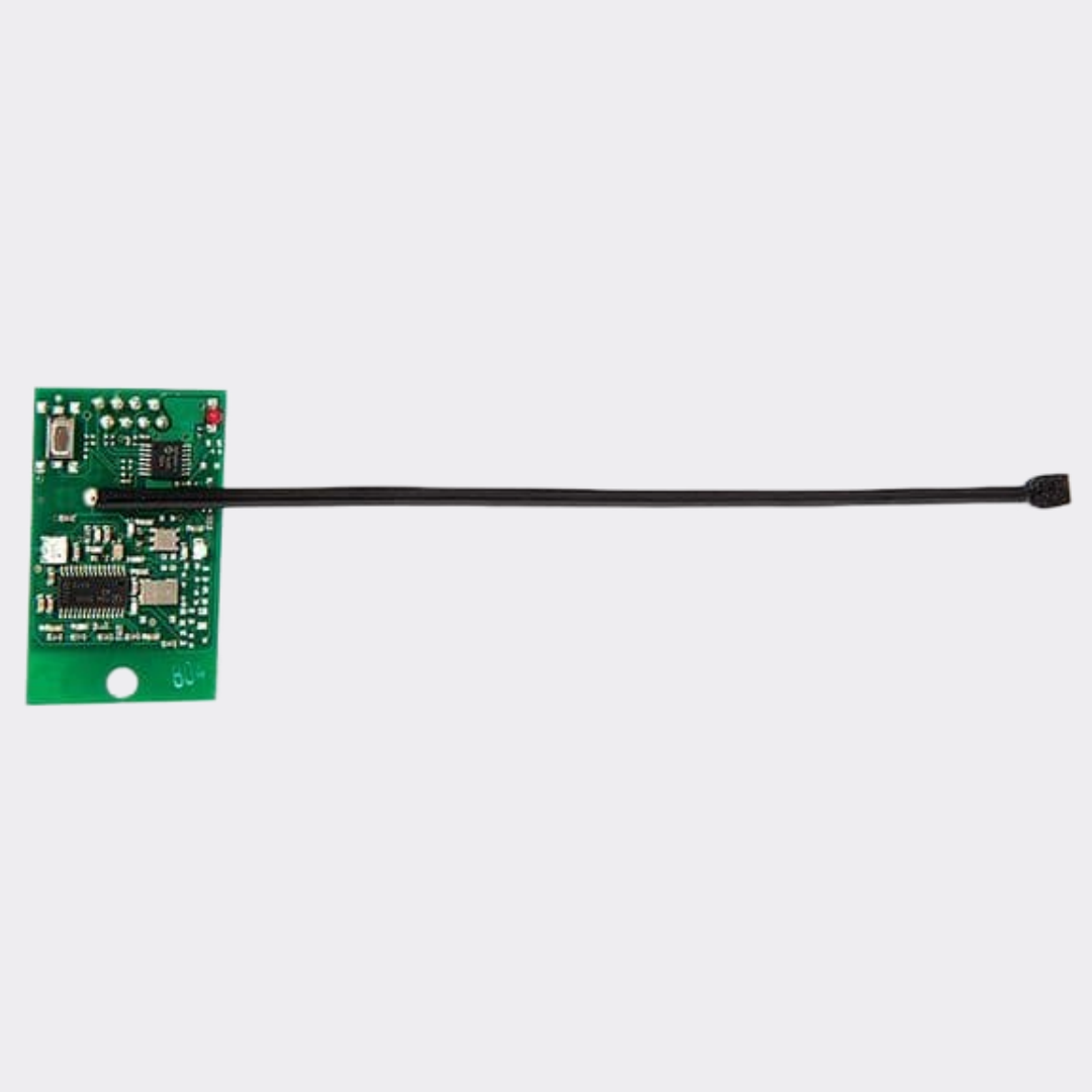 GEZE WRB-5 wireless receiver module, part no. 135170, front view