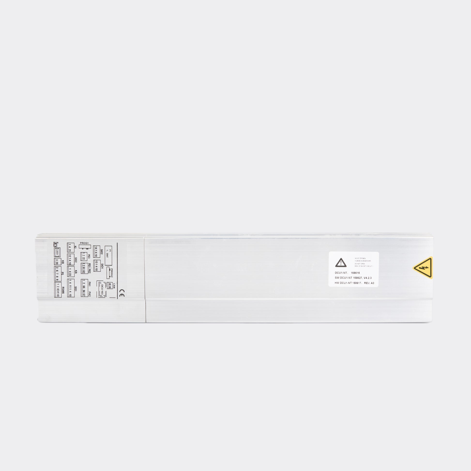 geze dcu110 controller main view