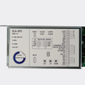 Gilgen SLA-GP2 automatic sliding door control unit, part no. 0639-131, showing wiring label with 190-250V AC rating