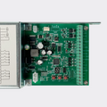 Close-up of Gilgen SLA-GP2 controller PCB with digital display and SET, UP, DOWN programming buttons