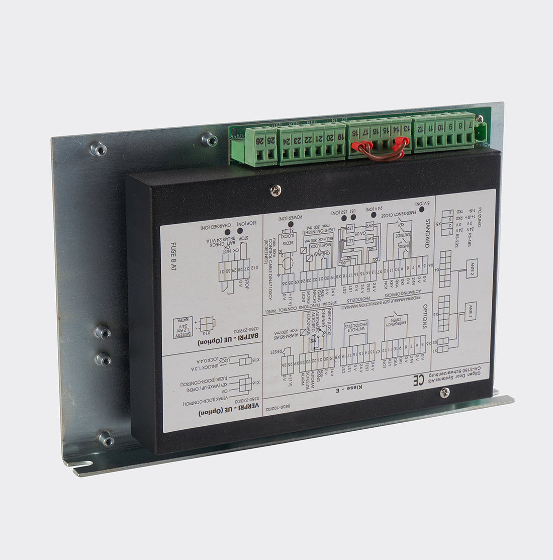 Gilgen SLM control box and replacement parts collection overview