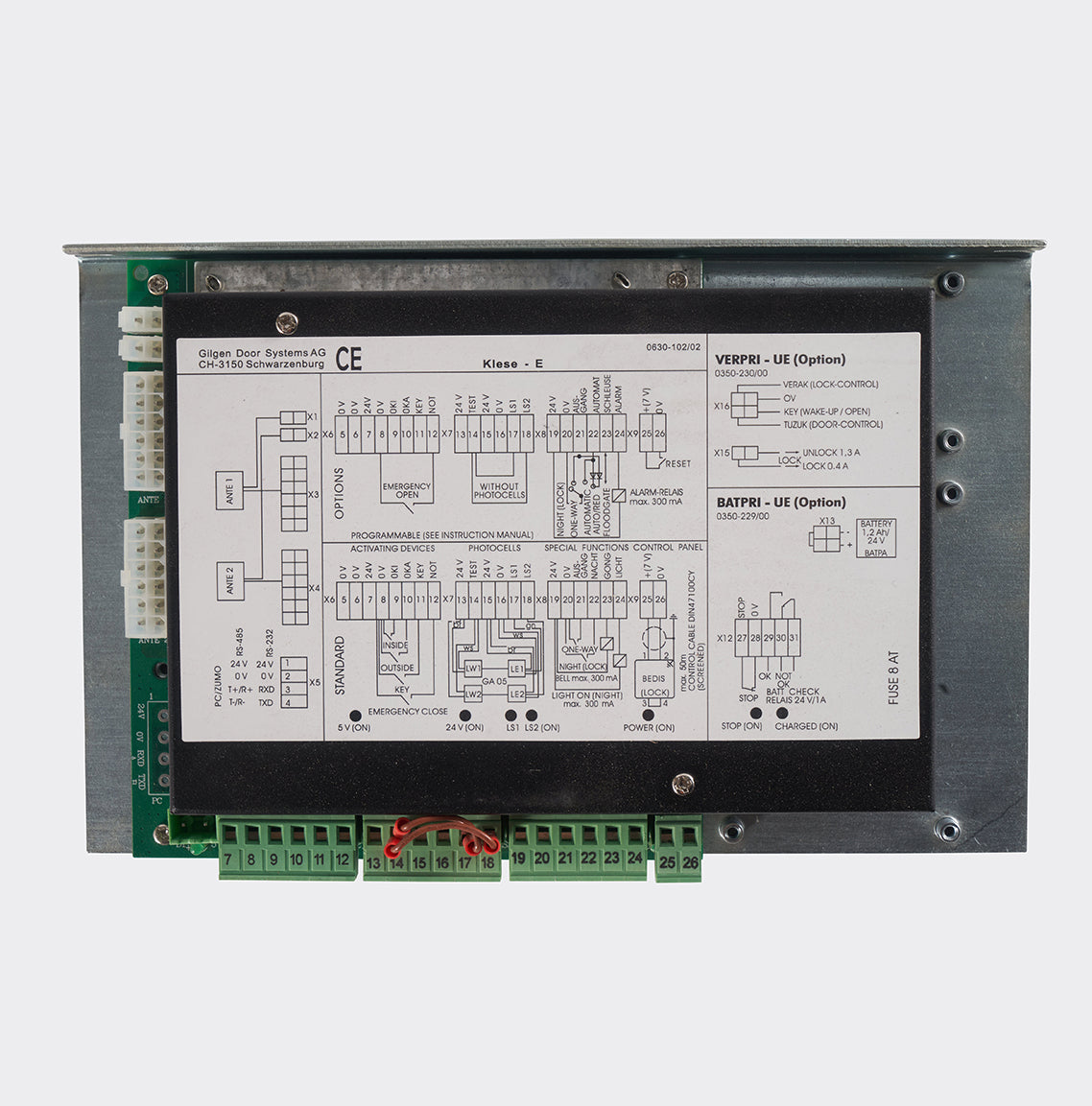 SLM PCB board control circuit component for Gilgen automatic door systems