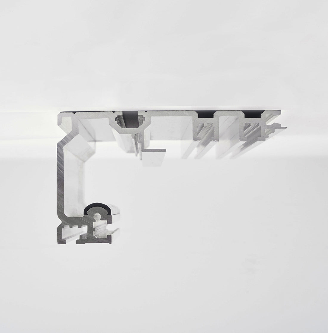 Gilgen SLM rail track profile product photo for automatic sliding door systems