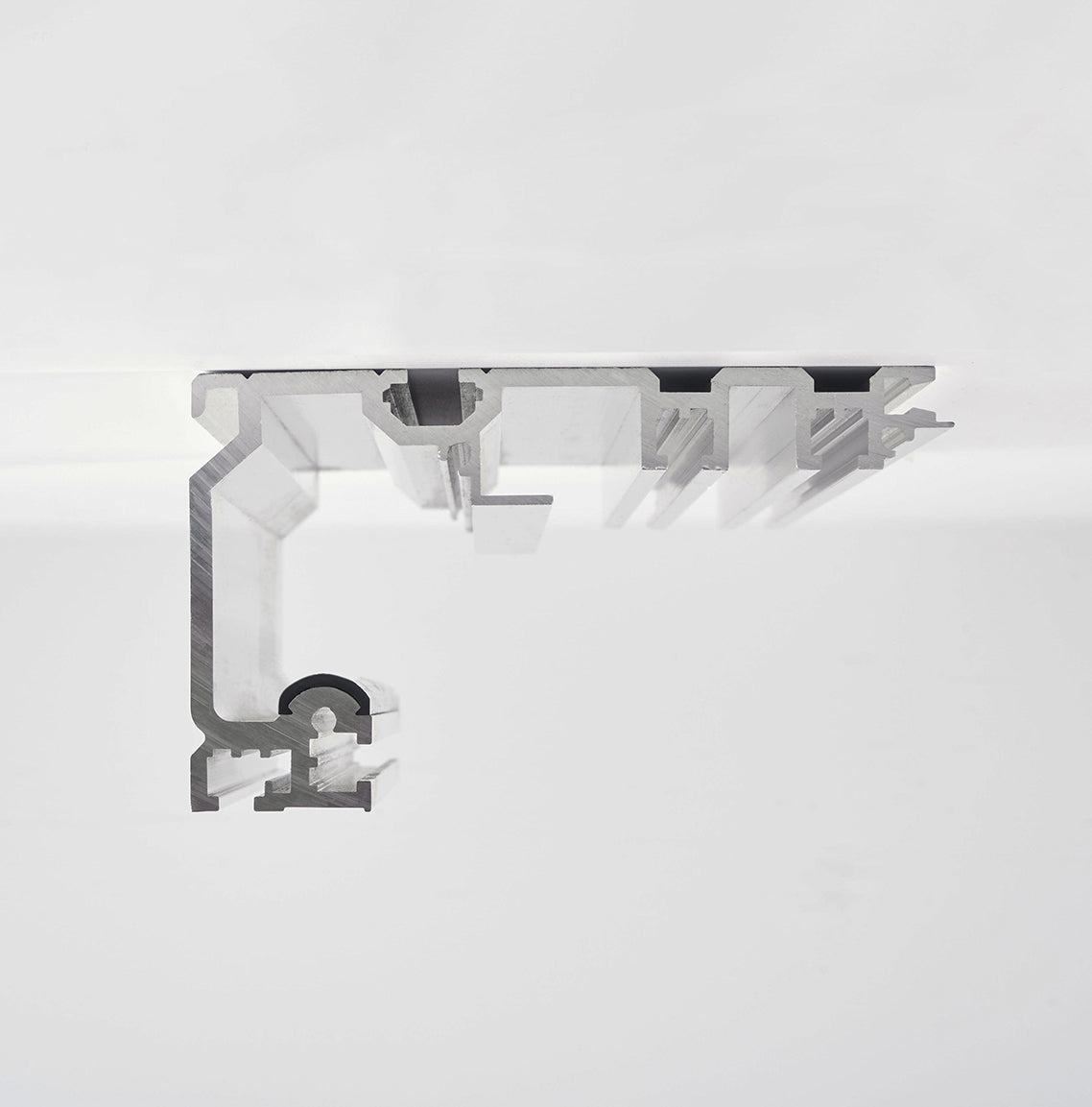 Gilgen SLM rail track profile product photo for automatic sliding door systems