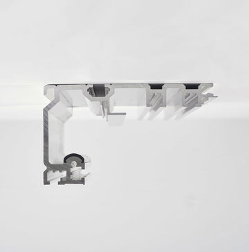 Gilgen SLM rail track profile product photo for automatic sliding door systems