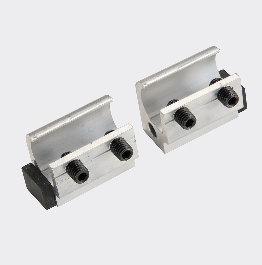 Metal buffer for sliding door ES200 end stop door buffer front view