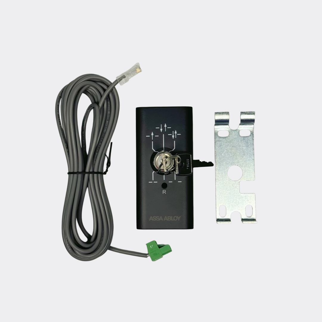PSK-6U 6-position selector switch rear terminals and connector