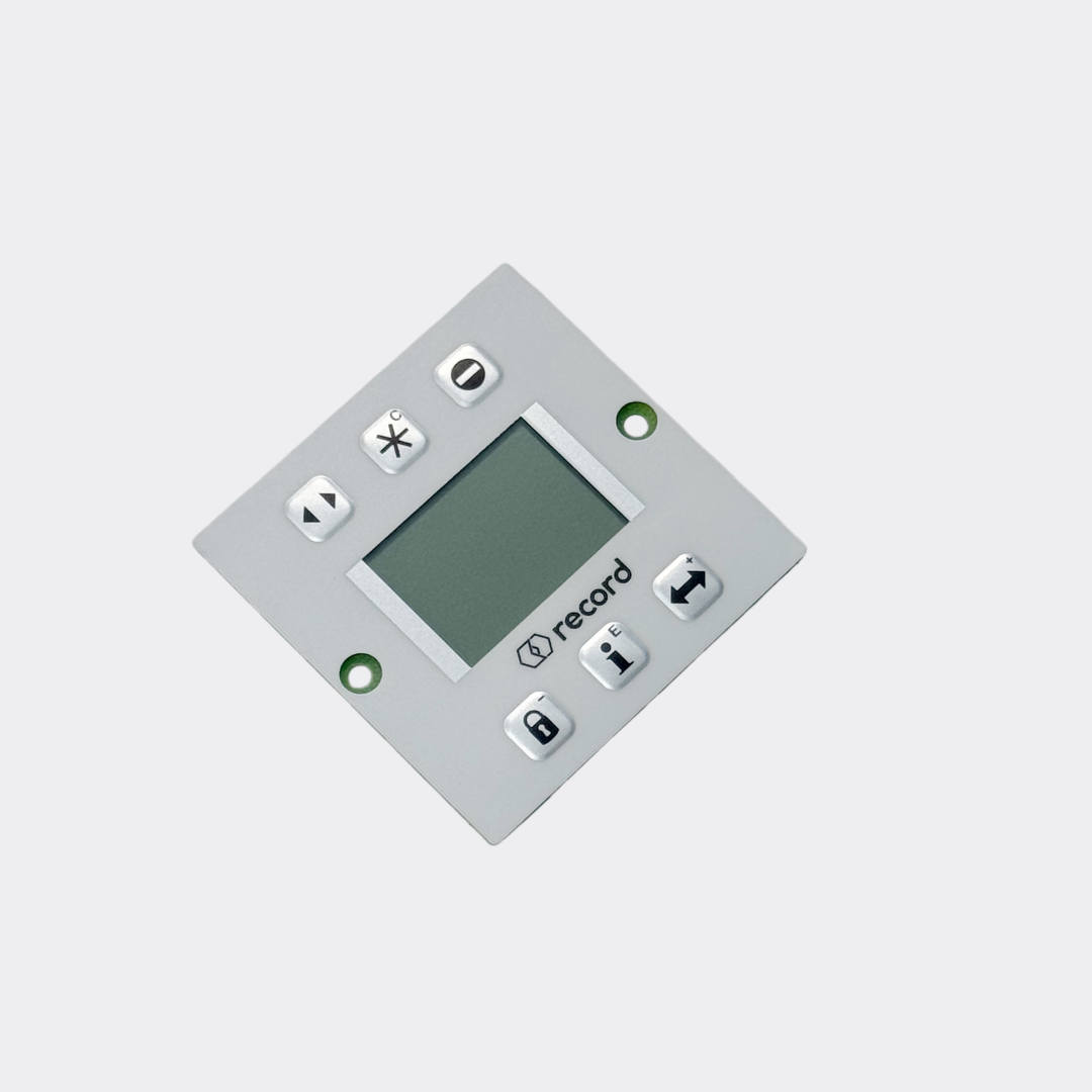 Record BDE-D programmer angled view for STA20 automatic door systems