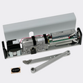 Record DFA 127 pushing swing door operator with cover removed