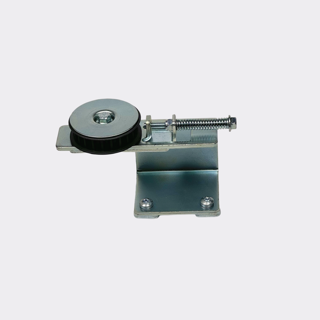 SL500 return pulley for Besam sliding door operator, side view