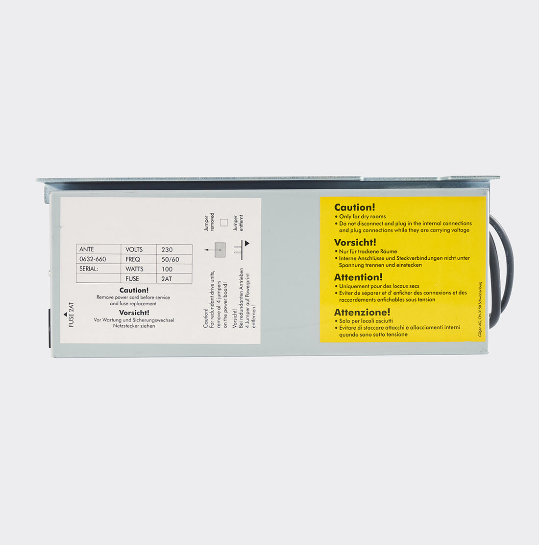 SLM automatic door drive collection overview for Gilgen SLM series