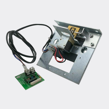 SLM lock module front view for automatic door replacement projects